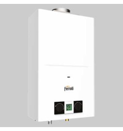 SCALDINO A GAS PEGASO ECO CAMERA APERTA LOW NOX - LT.14 GPL