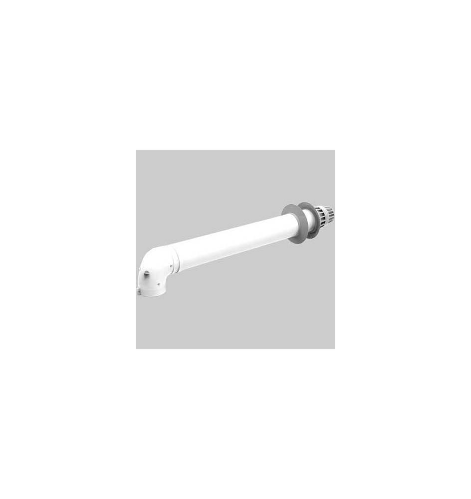 KIT COASSIALE PER SCALDINO KONA CON CURVA - 60-100 Cm.100