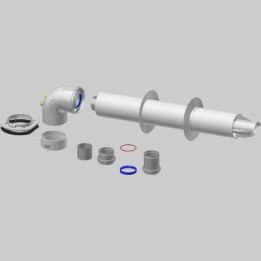 KIT COASSIALE PER SCALDINO UNIVERSALE - 60-100