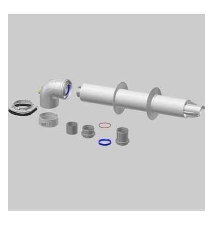 KIT COASSIALE PER SCALDINO UNIVERSALE - 60-100