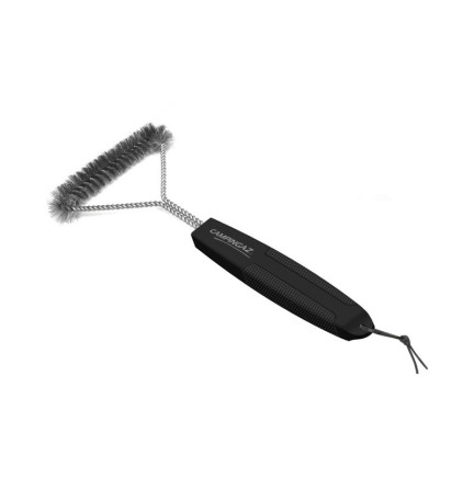 SPAZZOLA TRIANGOLARE ACCIAIO P/BARBECUE CAMPIN