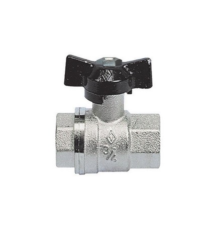 VALVOLA A SFERA FF CON FARFALLA 1/2'' DN 15 PN 64