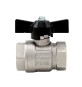 VALVOLA A SFERA FF IDEAL PASSAGGIO TOTALE 1/4 DN8 50bar/725psi farf.nera