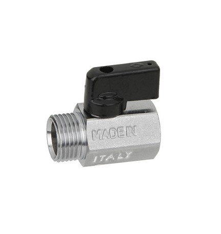 VALVOLA MINISFERA SATINATA MF BUGATTI 1/2 DN 10 PN 10