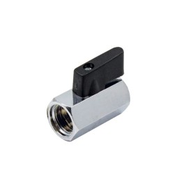 VALVOLA MINISFERA SMALL FF CON LEVETTA NERA 3/8