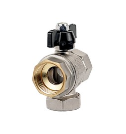 VALVOLA A SFERA C/FILTRO INTEGRATO 1/2" PN 30