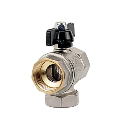 VALVOLA A SFERA C/FILTRO INTEGRATO 3/4" PN 30