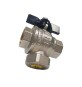 VALVOLA A SFERA CON FILTRO E MAGNETE INTEGRATO 3/4" DN 20 PN 30
