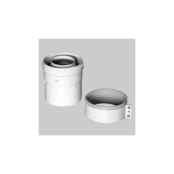 KIT ADATTATORE PER SCALDINO BAXI SCARICO VERTICALE COASSIALE - Dm 60/100