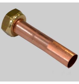 TUBO RAME DRITTO PER CALDAIE - 18 x 180 Cart. 3/4