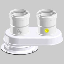 SDOPPIATORE PER CALDAIE VAILLANT COMPATIBILE - 80/80