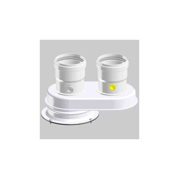 SDOPPIATORE PER CALDAIE VAILLANT COMPATIBILE - 80/80