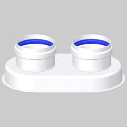 SDOPPIATORE PER SCALDINI VAILLANT COMPATIBILI - 80/80