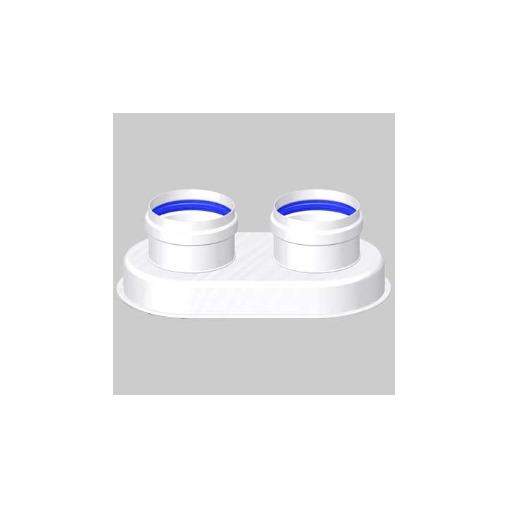 SDOPPIATORE PER SCALDINI VAILLANT COMPATIBILI - 80/80