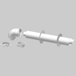 KIT COASSIALE PER CALDAIE UNIVERSALE 60-100 - Cm. 75