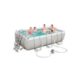 PISCINA POWER STEEL C/TELAIO E ACCES 404X201X100 56441