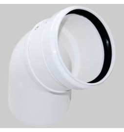 CURVA IN PPS APERTA MF - Ø 80 ang. 45°