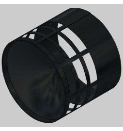 TERMINALE DI SCARICO IN NYLON - Ø 80