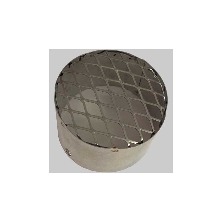 TERMINALE ASPIRAZIONE INOX - Ø 60