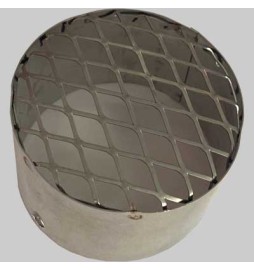 TERMINALE ASPIRAZIONE INOX - Ø 80