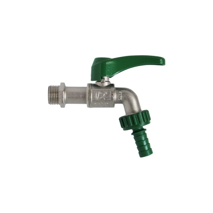 RUBINETTO ANTIGELO CON PORTAGOMMA ORIENTABILE 1/2" (DN 15) 15 bar / 217.5psi