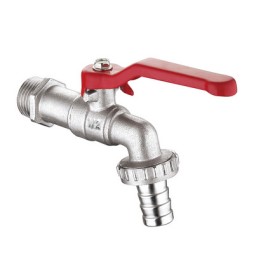 RUBINETTO A SFERA MASCHIO CON PORTAGOMMA 1/2