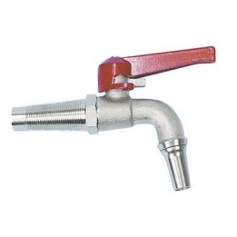 RUBINETTO A SFERA PER BOTTE mm. 16