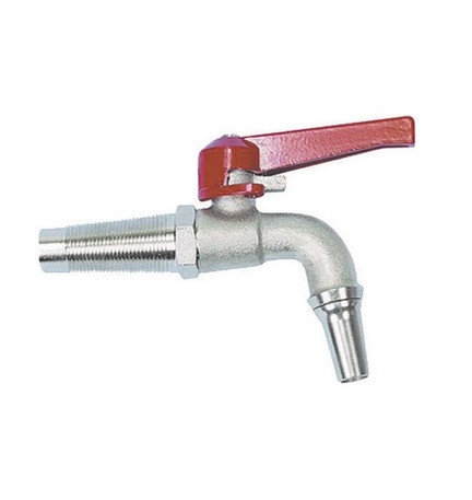 RUBINETTO A SFERA PER BOTTE mm. 16