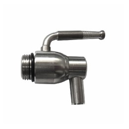 RUBINETTO ANTIGOCCIA IN ACCIAIO INOX SENZA GHIERA 1/2