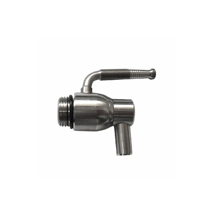 RUBINETTO ANTIGOCCIA IN ACCIAIO INOX SENZA GHIERA 1/2