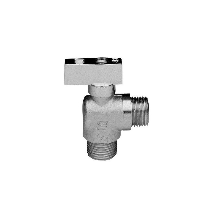 RUBINETTO A SFERA CON LEVETTA CROMATA 1/2 X 1/2 DN 10