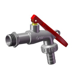 RUBINETTO PORTAGOMMA LUCCHETTABILE 1/2'' DN 10 PN 16