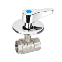 VALVOLA A SFERA AD INCASSO CON MANIGLIA 3/4'' DN 20 PN 40
