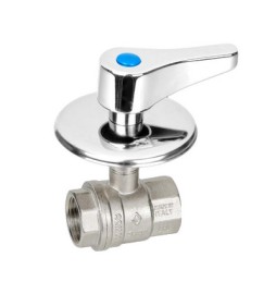VALVOLA A SFERA AD INCASSO CON MANIGLIA 3/4'' DN 20 PN 40