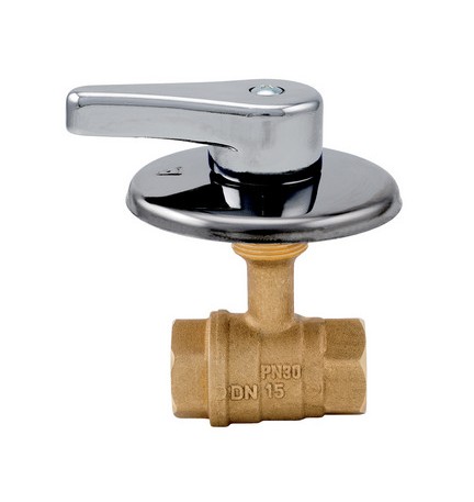 VALVOLA A SFERA AD INCASSO CON MANIGLIA ITAP 1/2" DN 15 PN 64