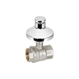 VALVOLA A SFERA AD INCASSO CON CAPPUCCIO 1/2'' DN 15 PN 64
