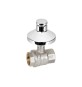 VALVOLA A SFERA AD INCASSO CON CAPPUCCIO 1/2'' DN 15 PN 64