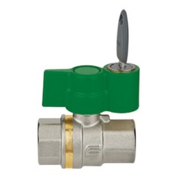 VALVOLA A SFERA GALAXY KEY CON SERRATURA A CHIAVE 1/2" DN 15 PN 63