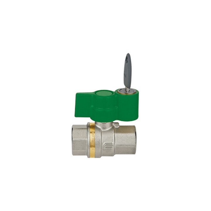 VALVOLA A SFERA GALAXY KEY CON SERRATURA A CHIAVE 1/2" DN 15 PN 63