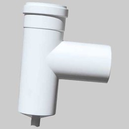 RACCORDO A TEE CON TAPPO RACCOGLI CONDENSA - Ø 80 FF
