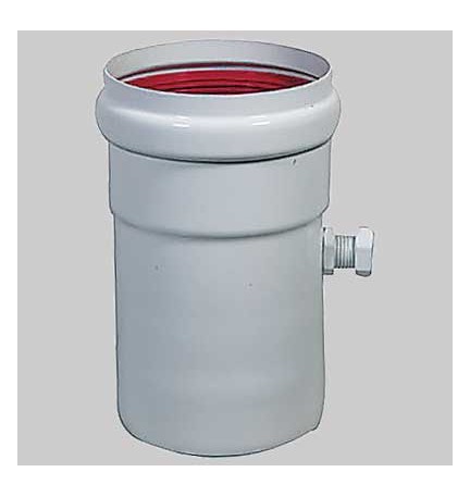 TUBO BICCHIERATO CON ISPEZIONE - Ø 80 L 135