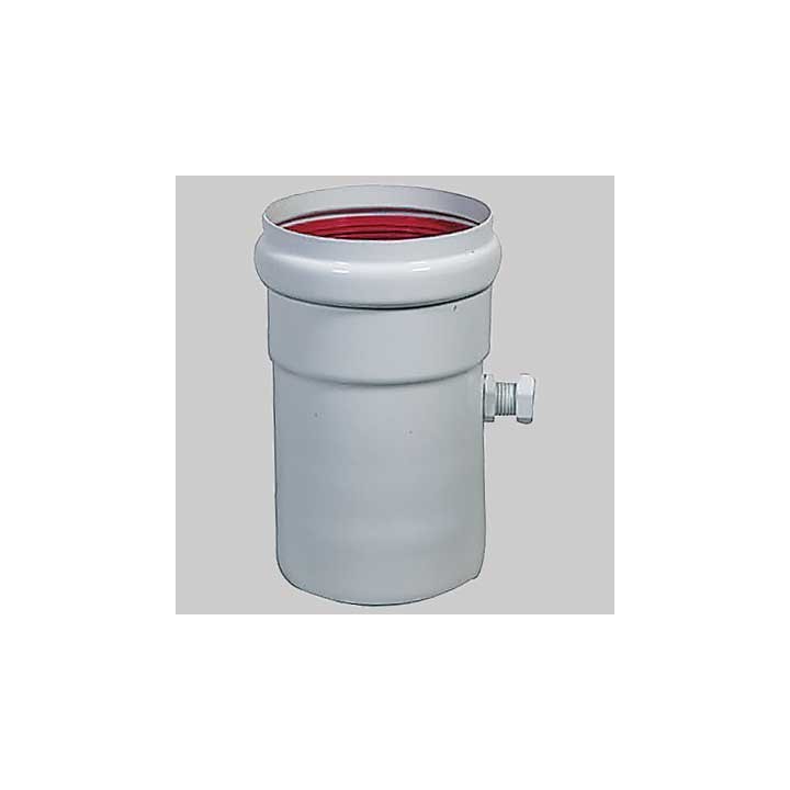 TUBO BICCHIERATO CON ISPEZIONE - Ø 80 L 135
