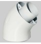 CURVA PER KIT COASSIALE 45° - Ø 60/100 45°