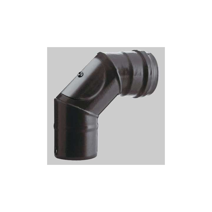 CURVA A 90° CON ISPEZIONE - Ø 80 mm
