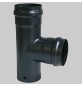 Raccordo a TEE Nero - FF dm 80