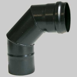 Curva 90° Nera - dm 80