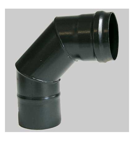 Curva 90° Nera - dm 80