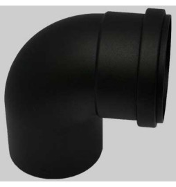 CURVA 90° MF - Ø 100 Ampio raggio