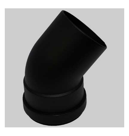 CURVA 45° MF - Ø 100