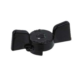 FARFALLA IN ALLUMINIO NERA PER VALVOLE E RUBINETTI BUGATTI 1"1/4 -F-BRICO